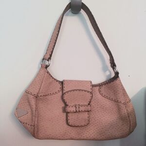 Moon bag. Authentic Prada Scamosciato shoulder bag